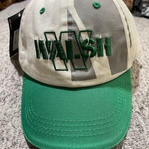 Vintage Washington University WASH U Green & White Adjustable Cap